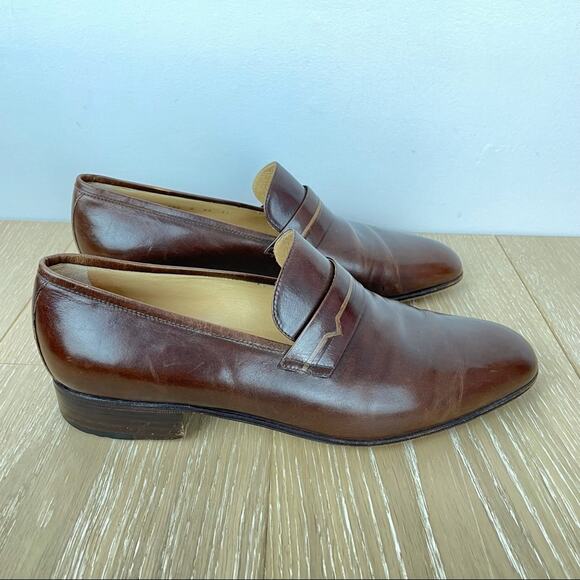 Mauro | Italian Leather Loafers Brown